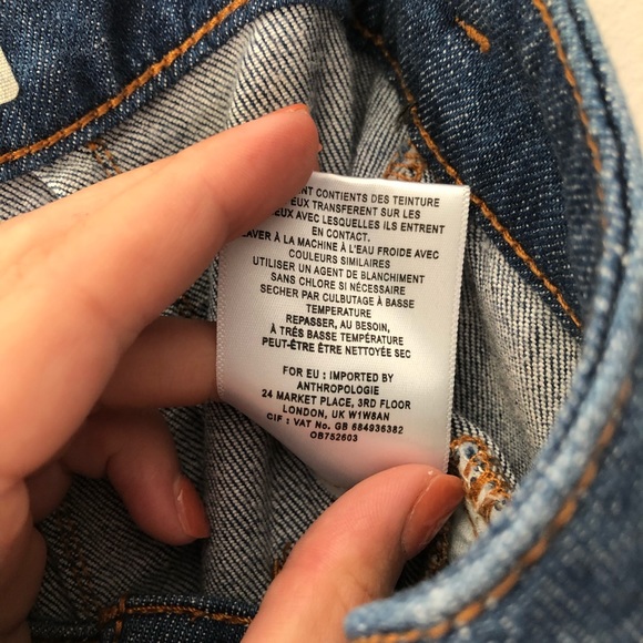 Pilcro and the Letterpress Wide Leg Flare Jeans - Picture 7 of 7